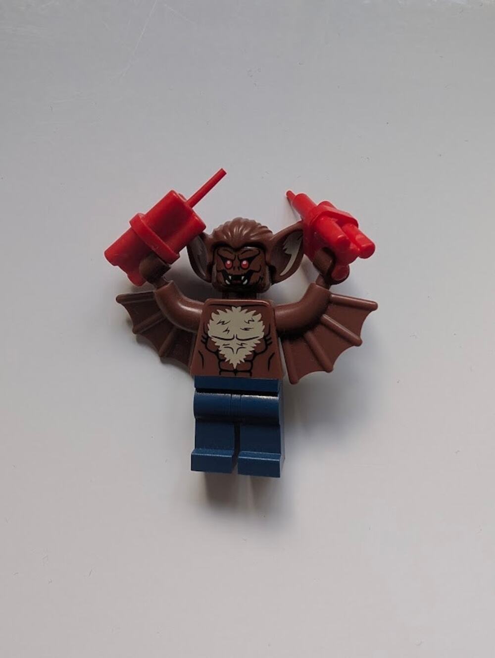LEGO DC Super Heroes Man-Bat Minifigure sh0086 Batman 76011 70905 with Dynamite